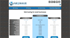 Desktop Screenshot of nexwave.ca